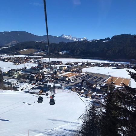 Appartement - Vollholz Studio Im Zentrum Von Flachau Exteriör bild